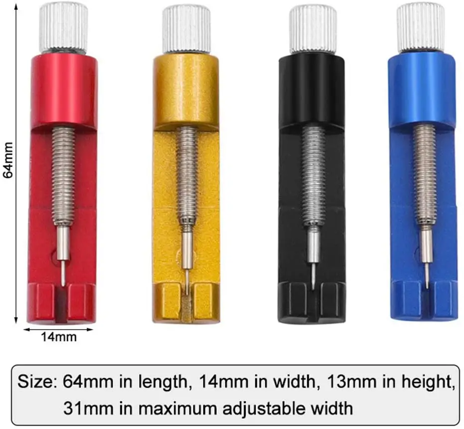 

Watch Link Remover Portable Watch Strap Watch Bands Adjuster Watch Band Repair Link Chain Removal Tool Kit High Quality Steel
