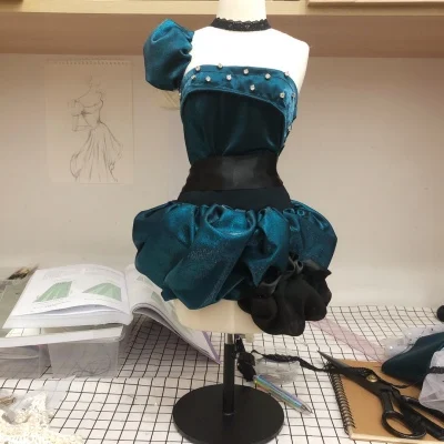 Цветной Шелк Лен-павлин синий Высокое качество Яркий глянцевый Лен гладкая