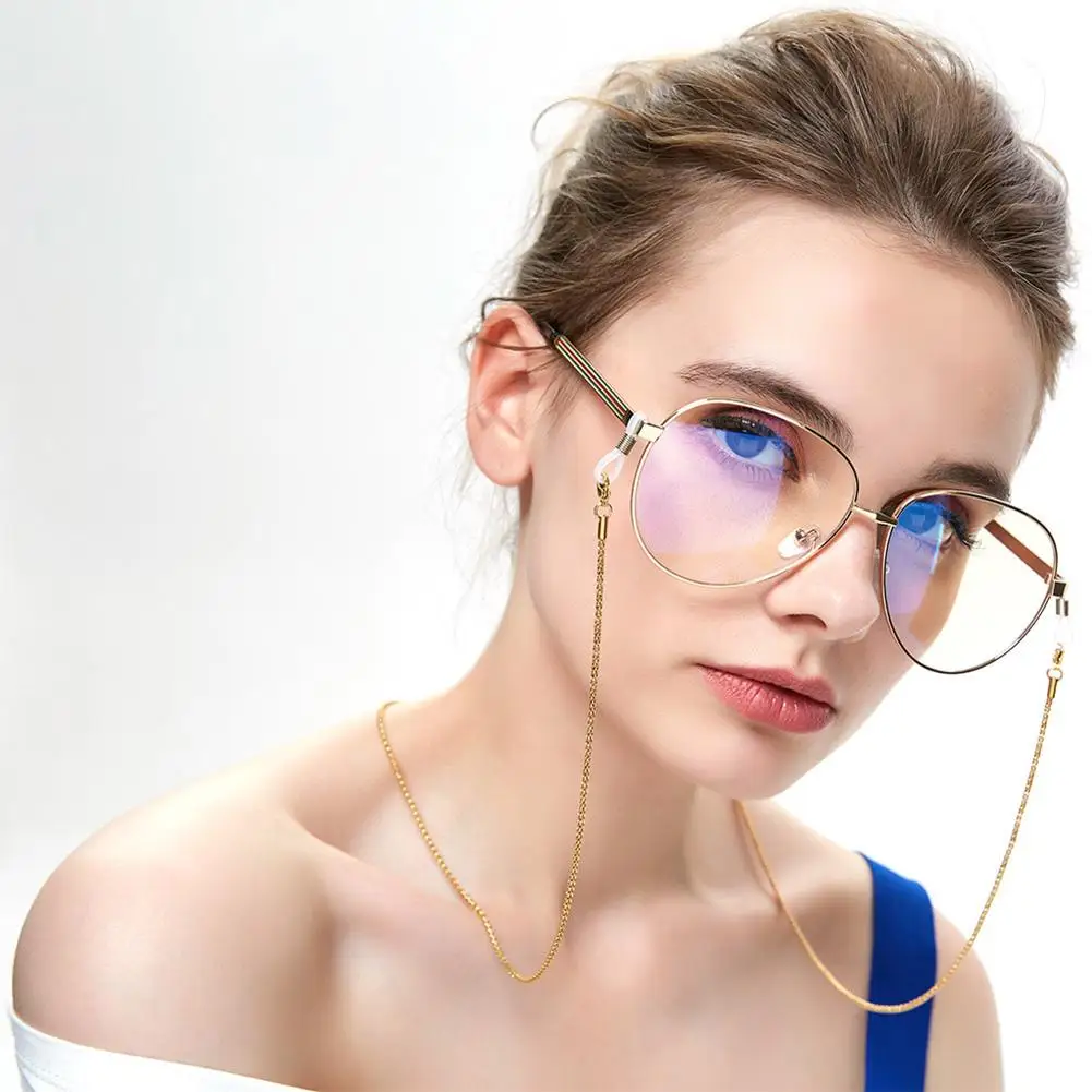 2019 новые модные очки солнцезащитные винтажные цепи держатель шнур ожерелье