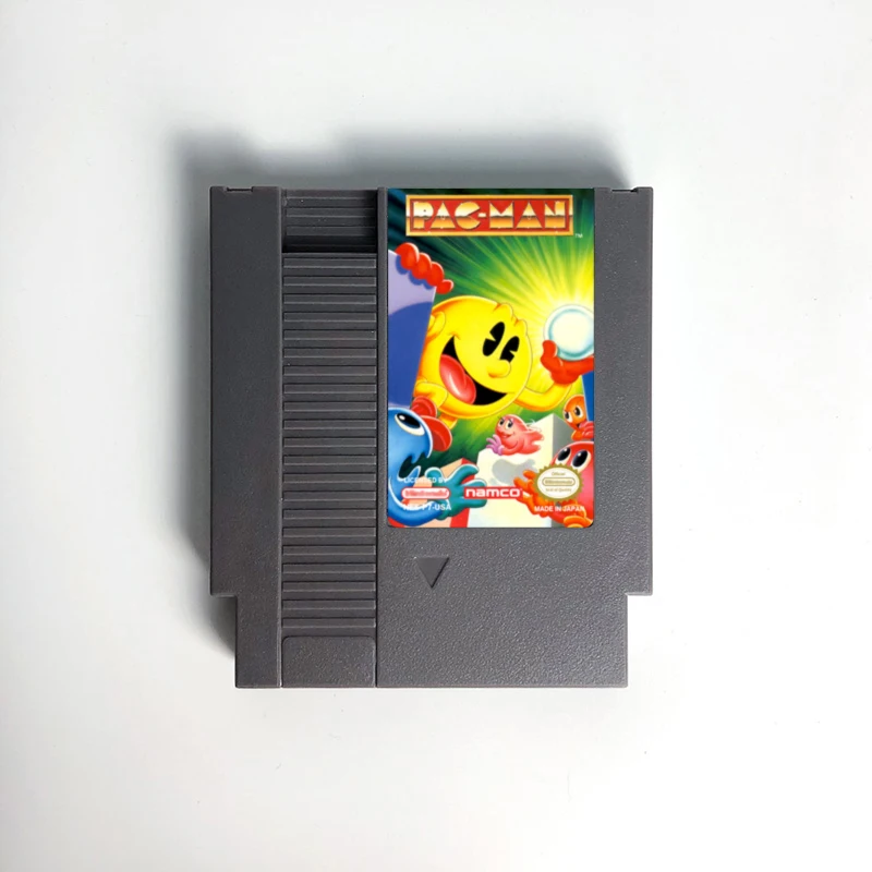 

Игровой картридж Pac-Man для консоли NES, 72 контакта, 8 бит