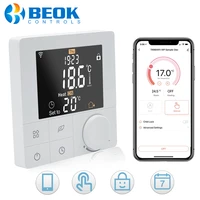 beok smart thermostat for gas boiler heating wifi temperature controller home thermoregulator works with alexa google home