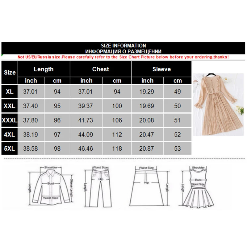 Винтажное плиссированное платье в горошек с оборками Повседневное средней длины
