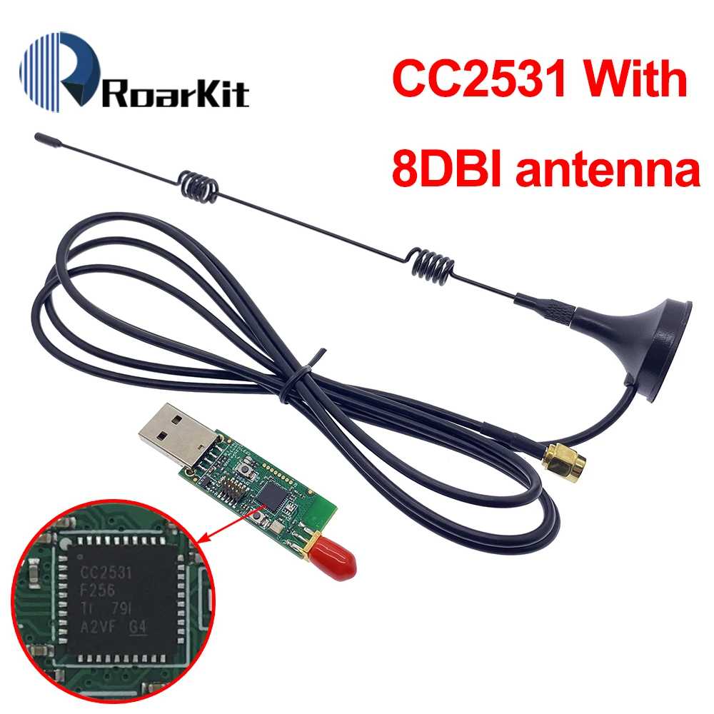 Беспроводная плата Zigbee CC2531 CC2540 Sniffer модуль анализатора Packet Protocol USB интерфейс Dongle