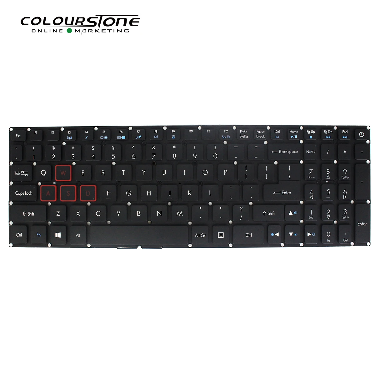 US клавиатура для ноутбука Acer Aspire VX5-591G-54PG VX5-591G-7061 VX5-591G-70ME английская с подсветкой