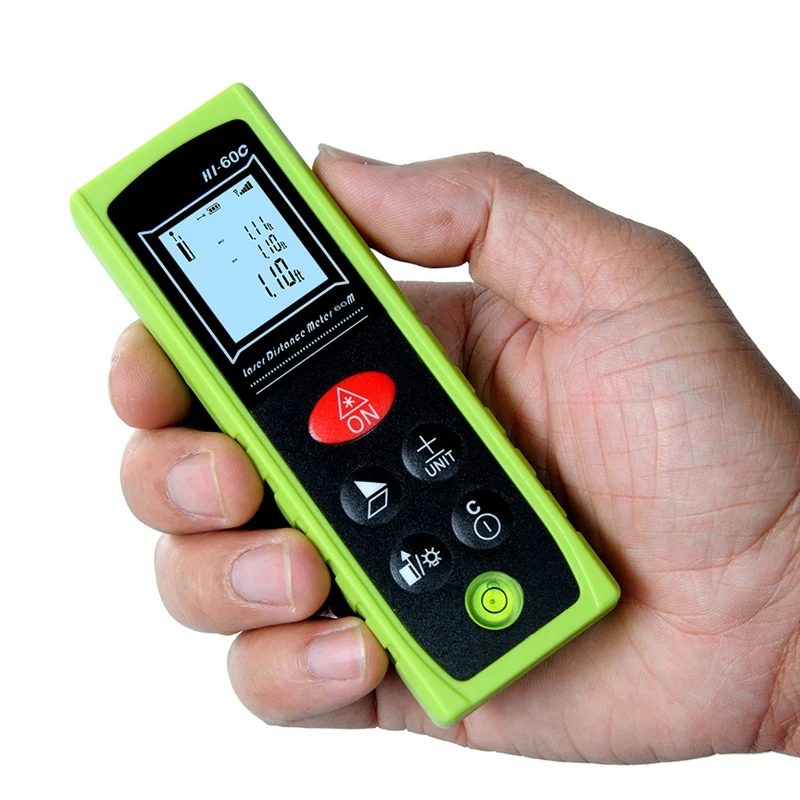 Ручной дальномер измеритель расстояния 60 м лента дальномера линейка диастиметр