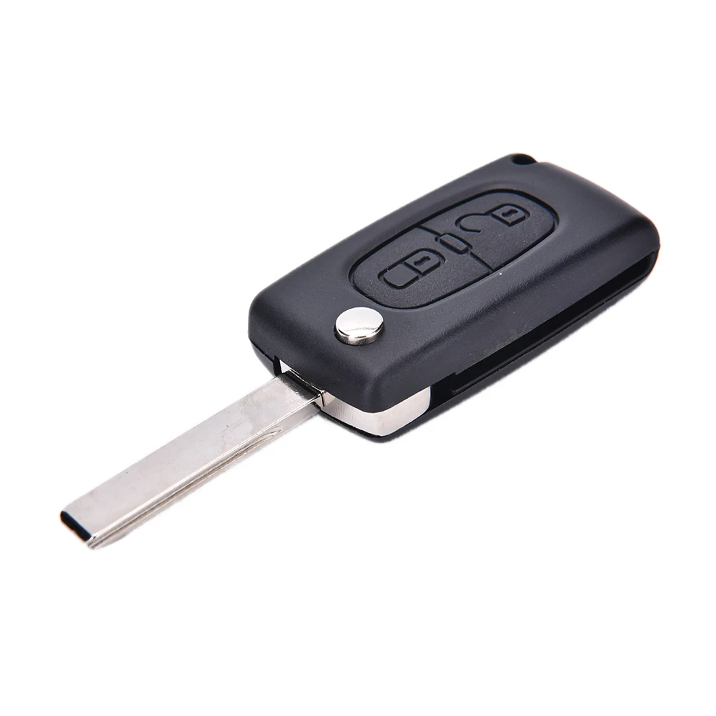 Новая замена 2 кнопки дистанционный складной брелок корпус оболочки лезвия для