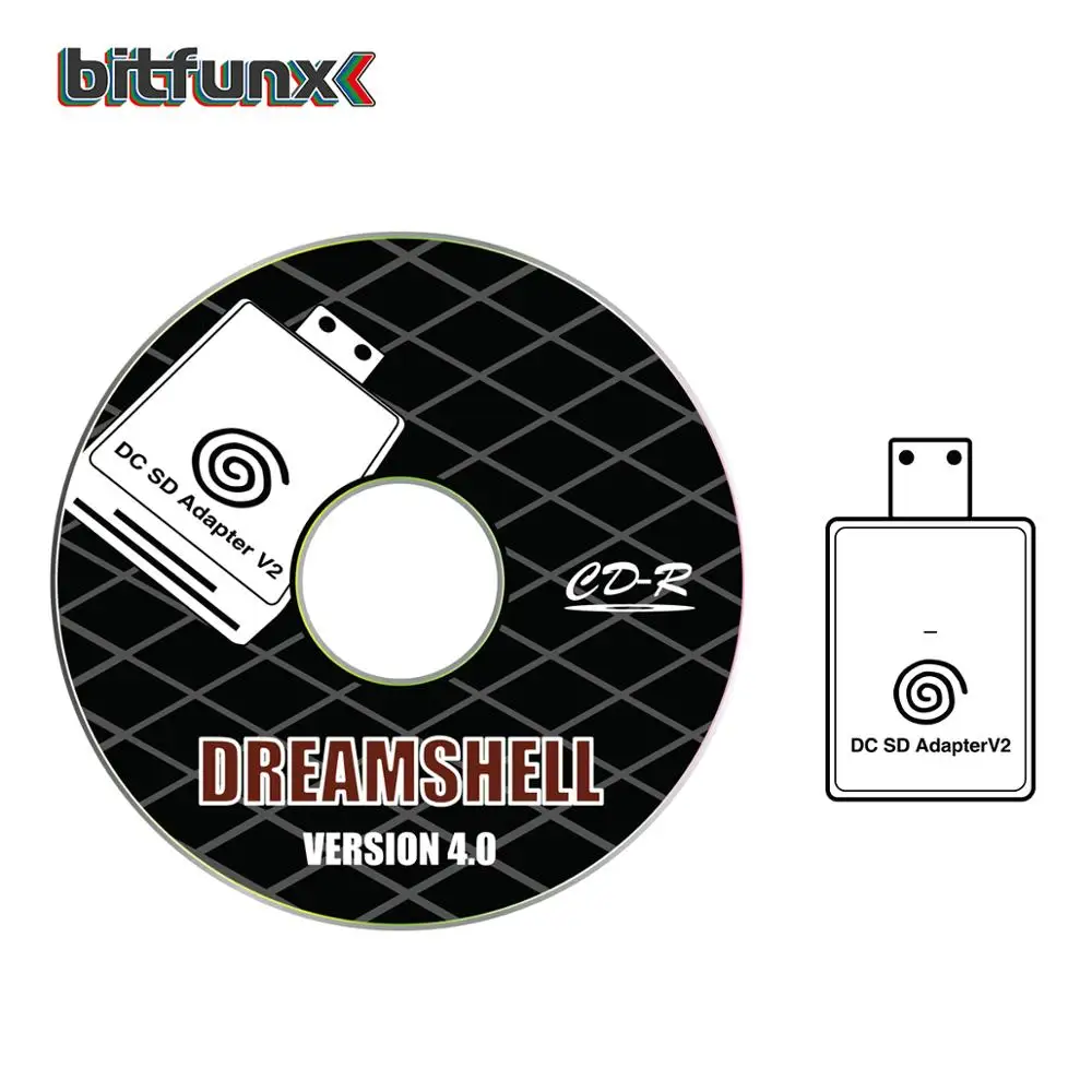 Адаптер ридер Bitfunx DC SD TF для SEGA Dreamcast и CD с Загрузчиком DreamShell|Запасные части| |