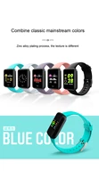 h19 smart bracelet 1 3 inch large color screen heart rate blood pressure health monitoring waterproof bt sports watch