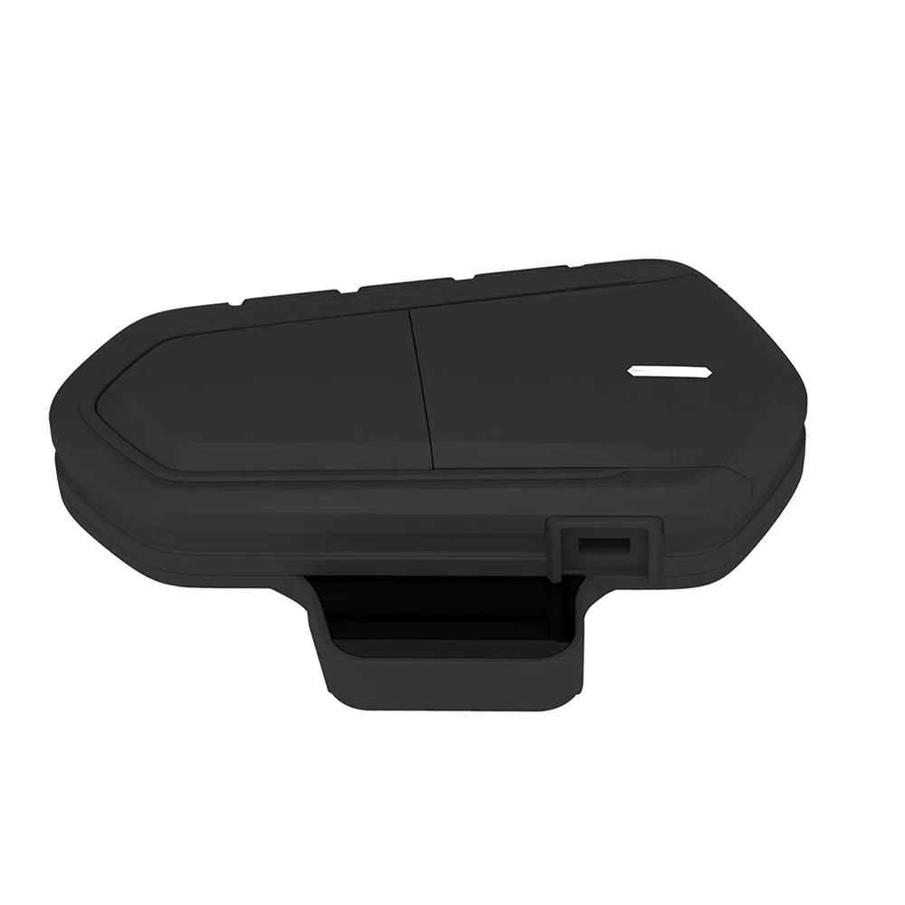 

QTBE6 Helmet Headset Wireless Waterproof Headphones Compatible with Most Motorcycle Scooter Helmets Hands Free Talking (Black)