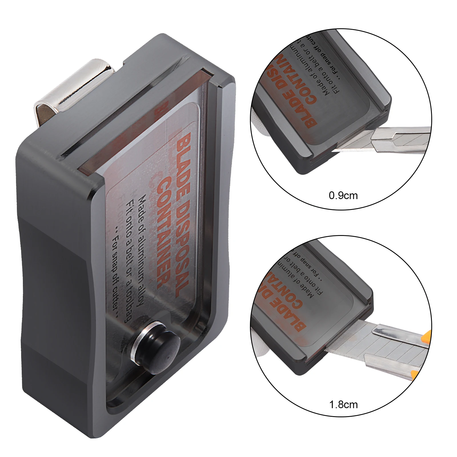 FOSHIO профессиональный контейнер для удаления лезвий защелкивания ножа виниловая