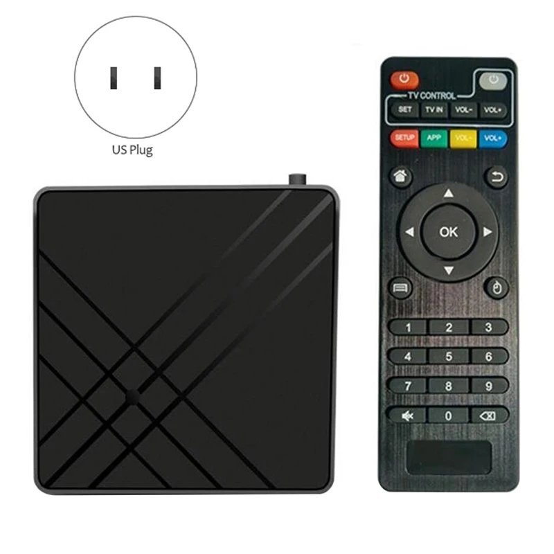 

4K Home Audio Video Part For Android 9.0 TV Box 4GB RAM 32GB ROM Smart TV Set Top Box Amlogic S905 Mx+S QPro US EU