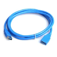 3ft blue usb 3 0 type a male to a female super speed extension cable converter adapter computer connection cable 2021 new