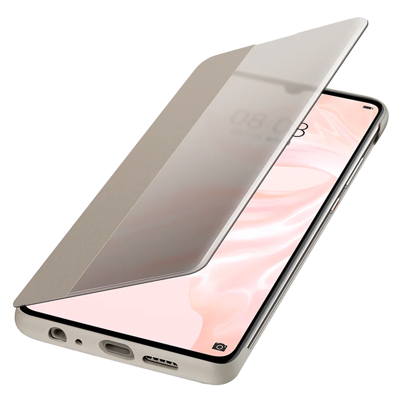 original huawei p30 pro case huawei p30 case silicone smart cover flip leather 360 shockproof luxury case free global shipping