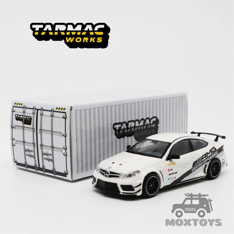 

Tarmac Works 1:64 C63 AMG Black Series AMG Driving Experience Diecast Model Car