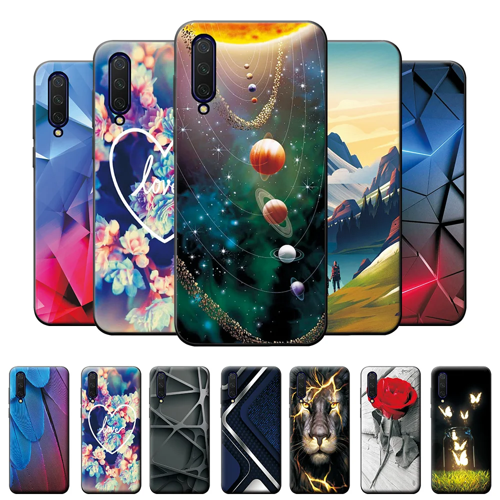 Чехол для Xiaomi CC9E чехол cc9e противоударный силиконовый милый телефона XiaomiCC9E мягкий