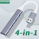 USB C-концентратор 3,0 Type C 3,1, 4 порта, мультиразветвитель, адаптер OTG для Lenovo, Xiaomi, Macbook Pro, 13, 15, Air Pro, компьютерные аксессуары для ПК