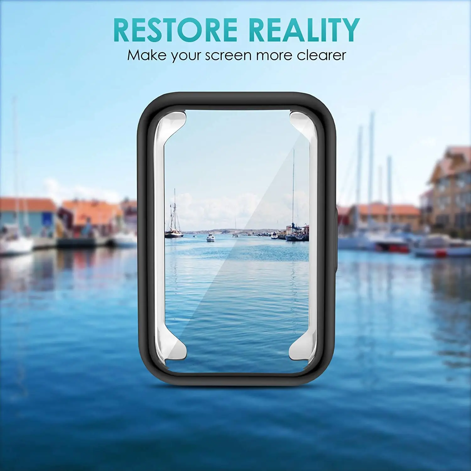 plated cover for huawei watch fit case smartwatch accessories tpu bumper all around screen protector huawei watch fit 2020 case free global shipping