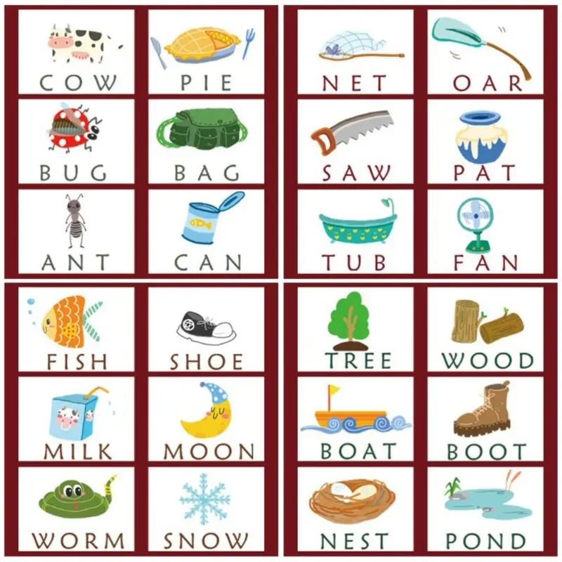 

Wooden Educational Toys Learning Matching Letter Games and Develops Alphabet Wor 634F