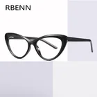 Новинка 2020, женские компьютерные очки для чтения RBENN, очки для дальнозоркости кошачий глаз с защитой от сисветильник света, со строгими линзами + 0,5, 0,75, 1,75, 2,75