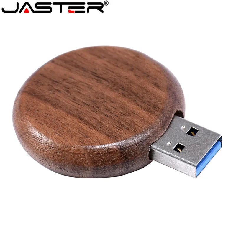 Деревянный Мини USB флеш-накопитель 4 ГБ 8 16 32 64 2 0 круглый деревянный флешка |