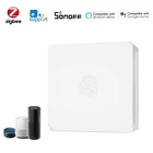 Беспроводной переключатель SONOFF SNZB-01 Mini Size Link ZigBee Bridge с Wi-Fi устройствами делает их умнее через приложение eWeLink IFTTT Smart Home