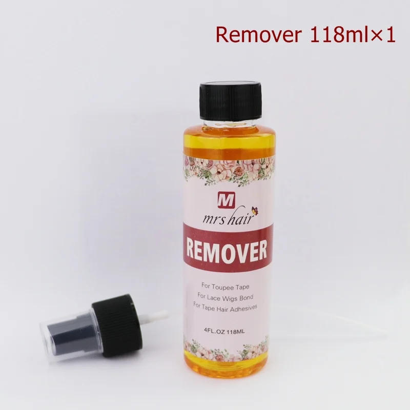4oz Remover Парик на шнурке, клей для волос, клей для кружевных париков, 1,3 унций, 38 мл, для париков, невидимый фронтальный шнурок - Цвет: 4oz Remover