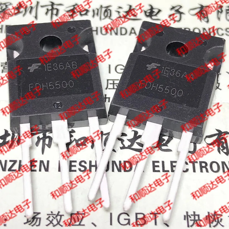 

10pcs/lot FDH5500 New Spot TO-247 55V 75A
