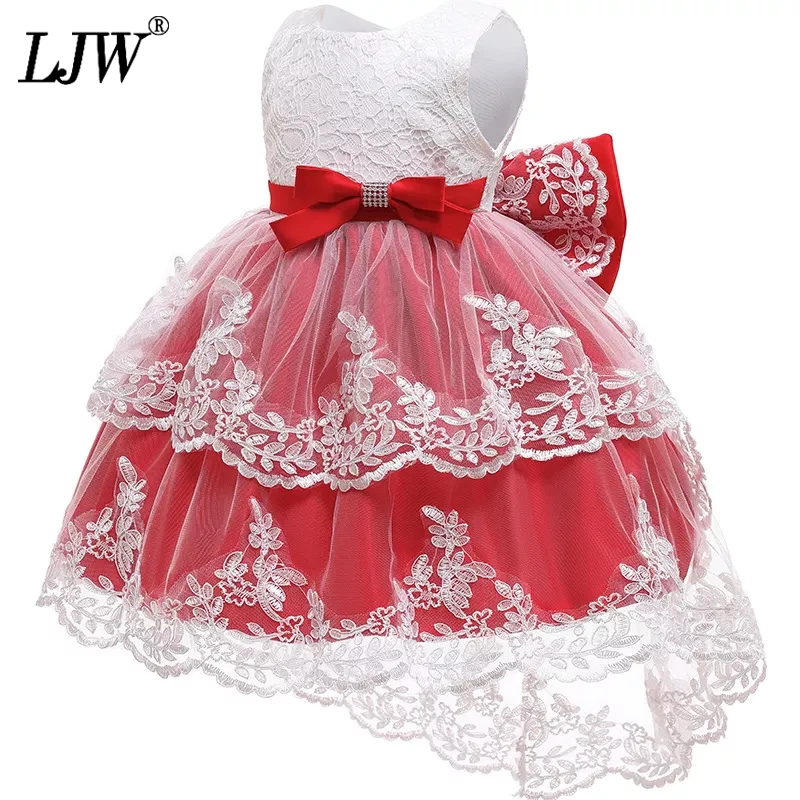 Vestido Neonatal Summer Baby Girl Dress 0-3Years Girls Birthday Dresses flower party princess dress clothes |