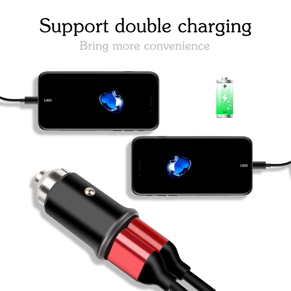 Оригинальный адаптер для прикуривателя USB зарядное устройство предназначенное