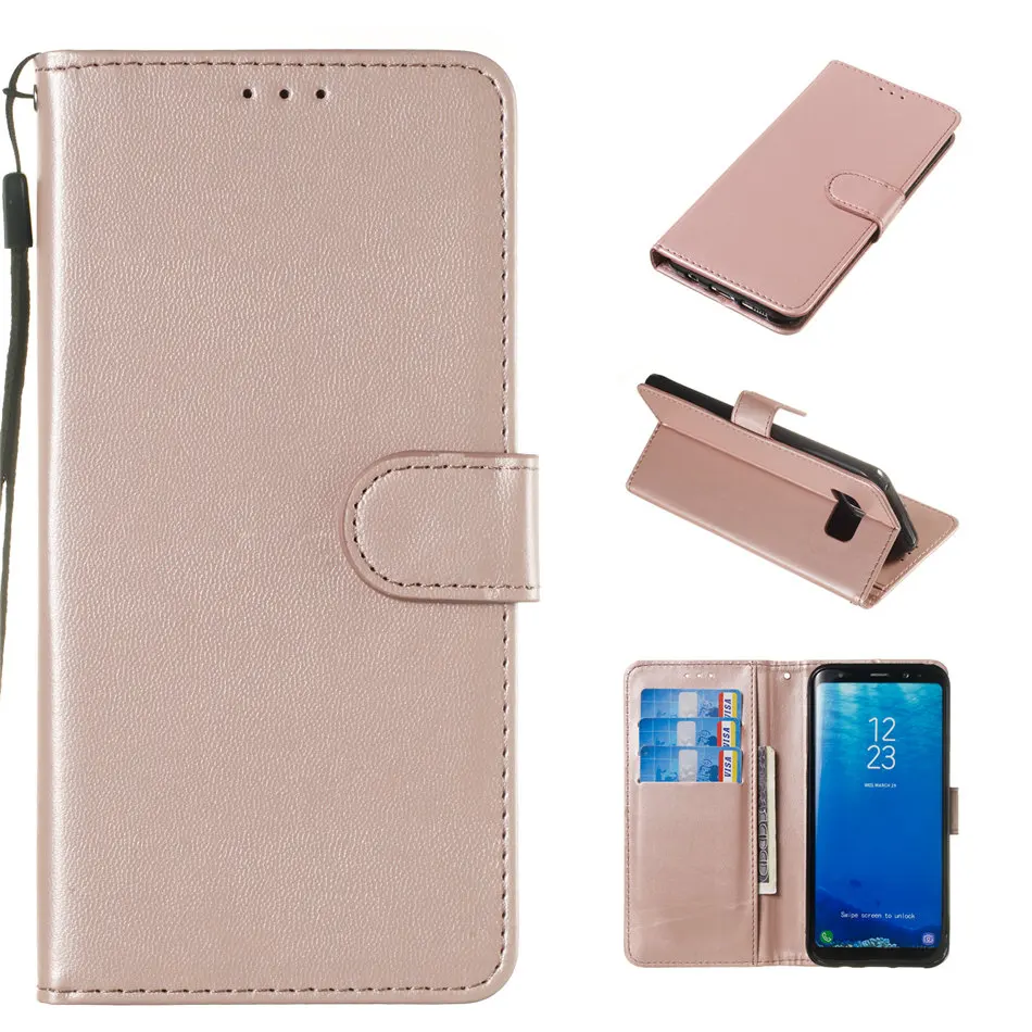 Чехол для Huawei P30 P20 Pro P9Lite Y6 Y7 Y9 2019 2018 Honor 8X 8C 10 9 Lite Nova 4 3i симпатичный кошелек простой