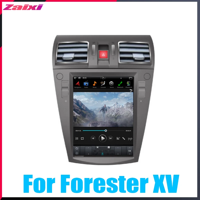 Для Subaru Forester XV 2012 2013 2014 2015 2016 большой экран Tesla вертикальный Android автомобильный ПК