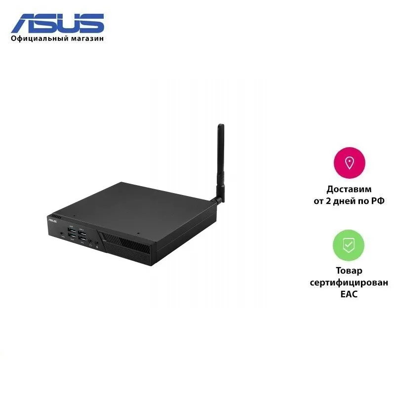 Неттоп ASUS PB60 B5786MV i3 8100T/ Core 8Gb/ / UHD Graphics 630/ Без ОС/Black|Системные блоки| |
