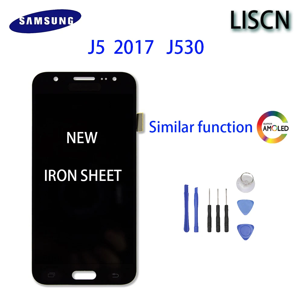 Для Samsung Galaxy J5 2017 j530 Железный ЖК дисплей сенсорный экран Запасные части Pro J530F