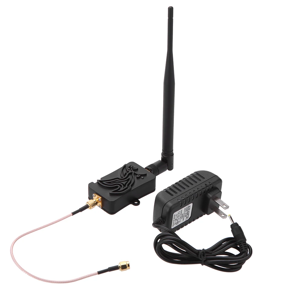 4W 4000mW 802.11b/g/n Wifi Wireless Amplifier Router 2.4Ghz WLAN ZigBee BT Signal Booster with Antenna TDD | Компьютеры и офис