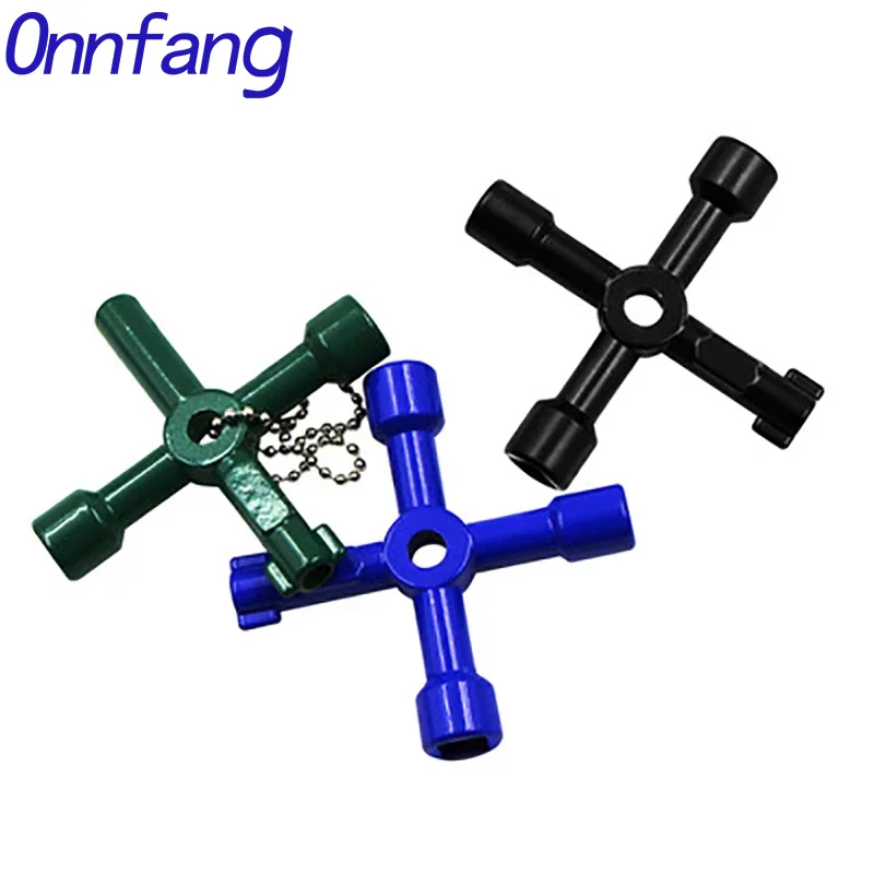 

High quality multi-functional electric control cabinet triangle key wrench elevator water meter valve square hole