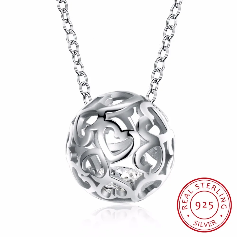 Футбол кулон ожерелье шар сердце ювелирные изделия спортивная мода 925