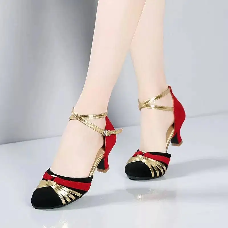 Женские сексуальные туфли для латиноамериканских танцев женские
