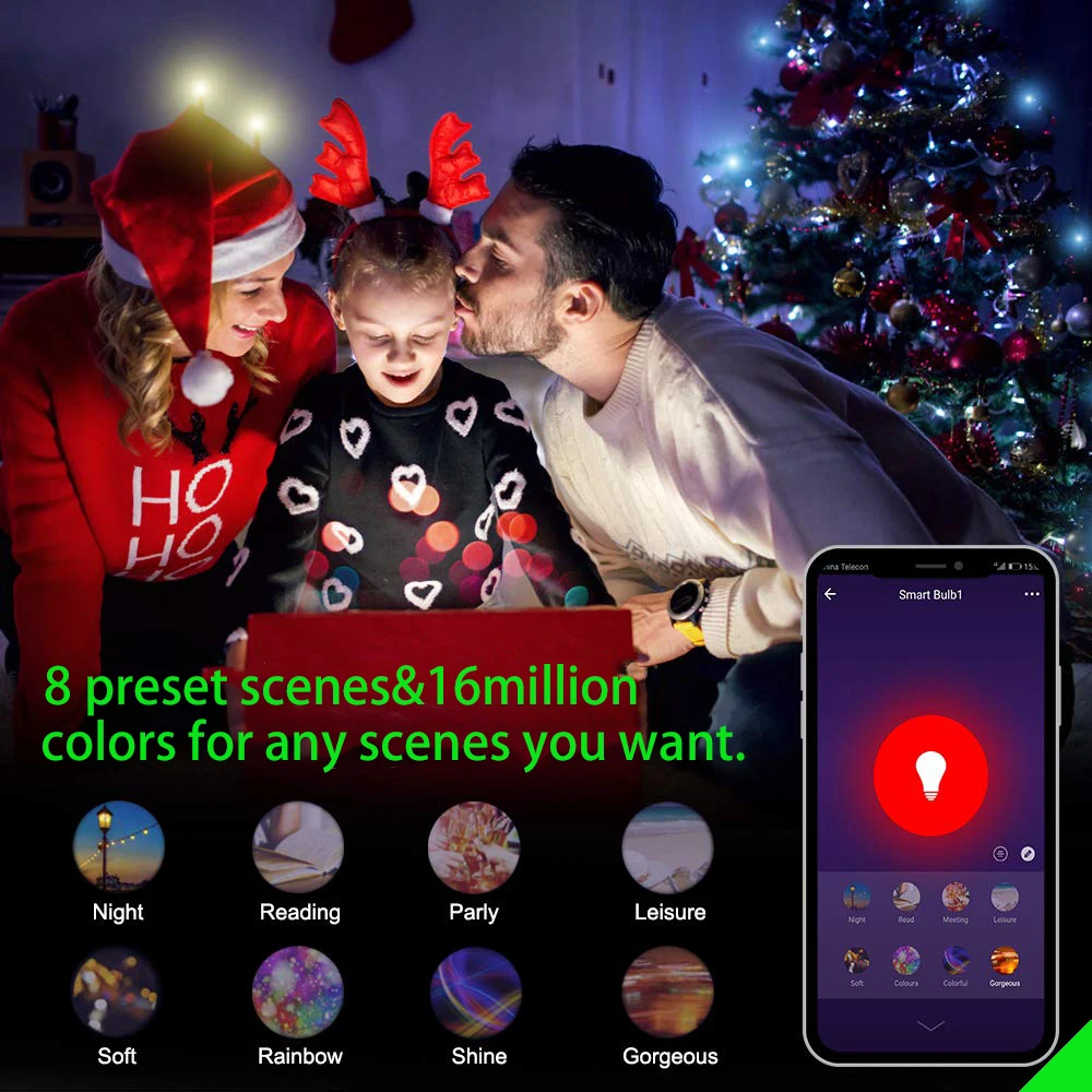 Смарт-розетка с монитором питания 16 А RGB Wi-Fi голосовое управление | Электроника