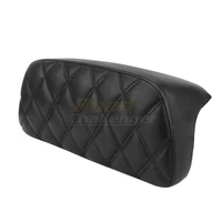 motorcycle backrest sissy bar back rest cushion pad seat cover for harley touring road king street glide road glide 2009 2020
