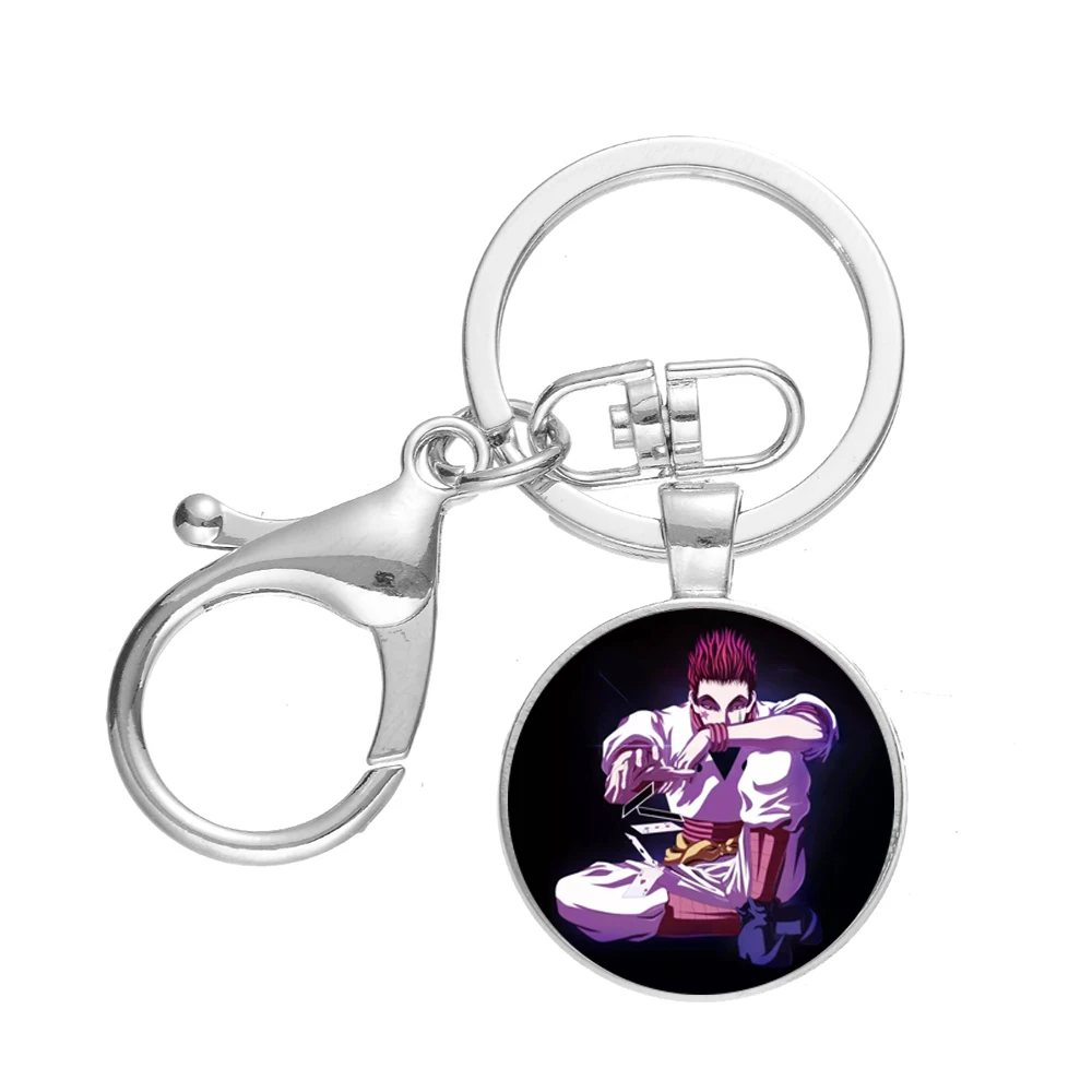 Трендовый брелок Hunter x из аниме Killua Zoldyck Kurapika фигурка постер стеклянный купол для