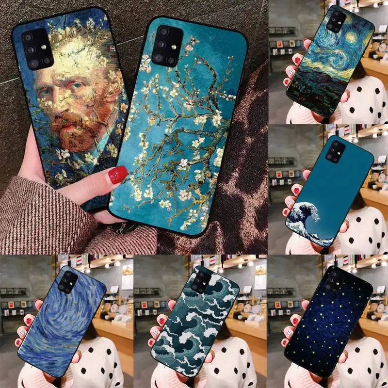 

art aesthetic van Gogh painting Phone Case For Samsung galaxy S 21 20 10 8 A 51 71 50 21s 70 40 20 20e note 10 plus Ultra 5g fe