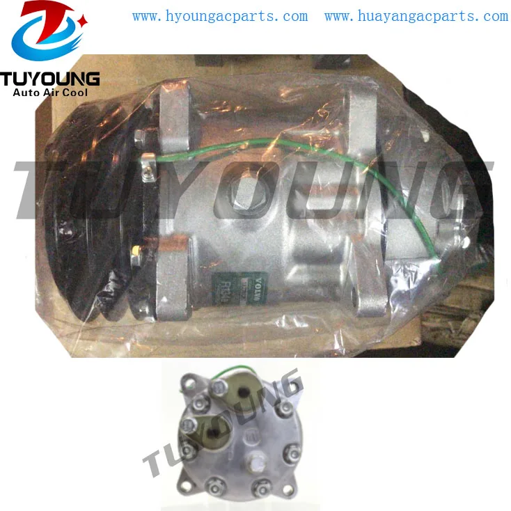 

Универсальный компрессор кондиционера для автомобилей, 2PK, Sanden SD7H15, 24 В