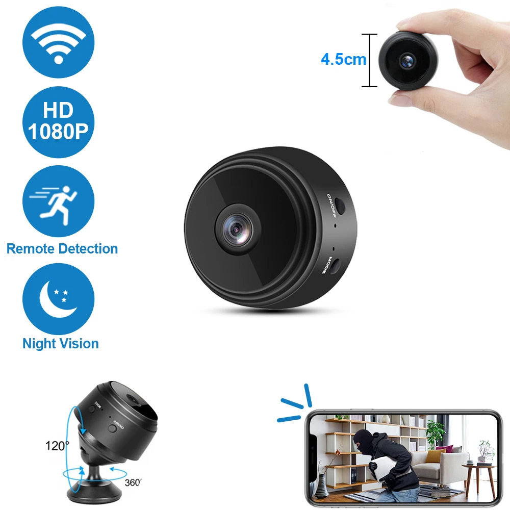 

A9 Mini Camera 1080P HD Ip Camera Night Version Voice Recorder Wireless Mini Camcorders Video Surveillance Camera Wifi Camera