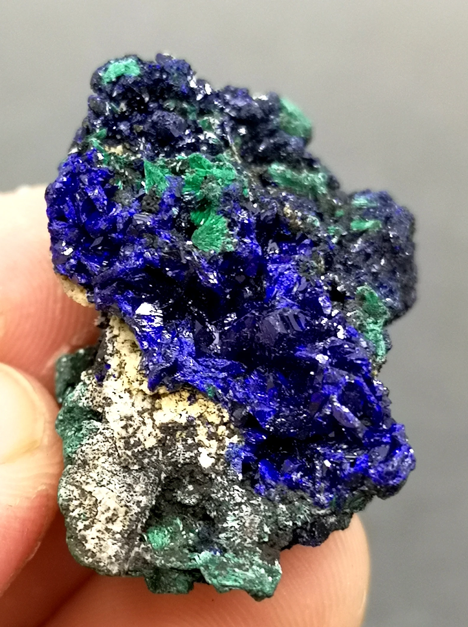 11 г натуральный Блестящий Азурит и Малахитовый симбиотический минеральные