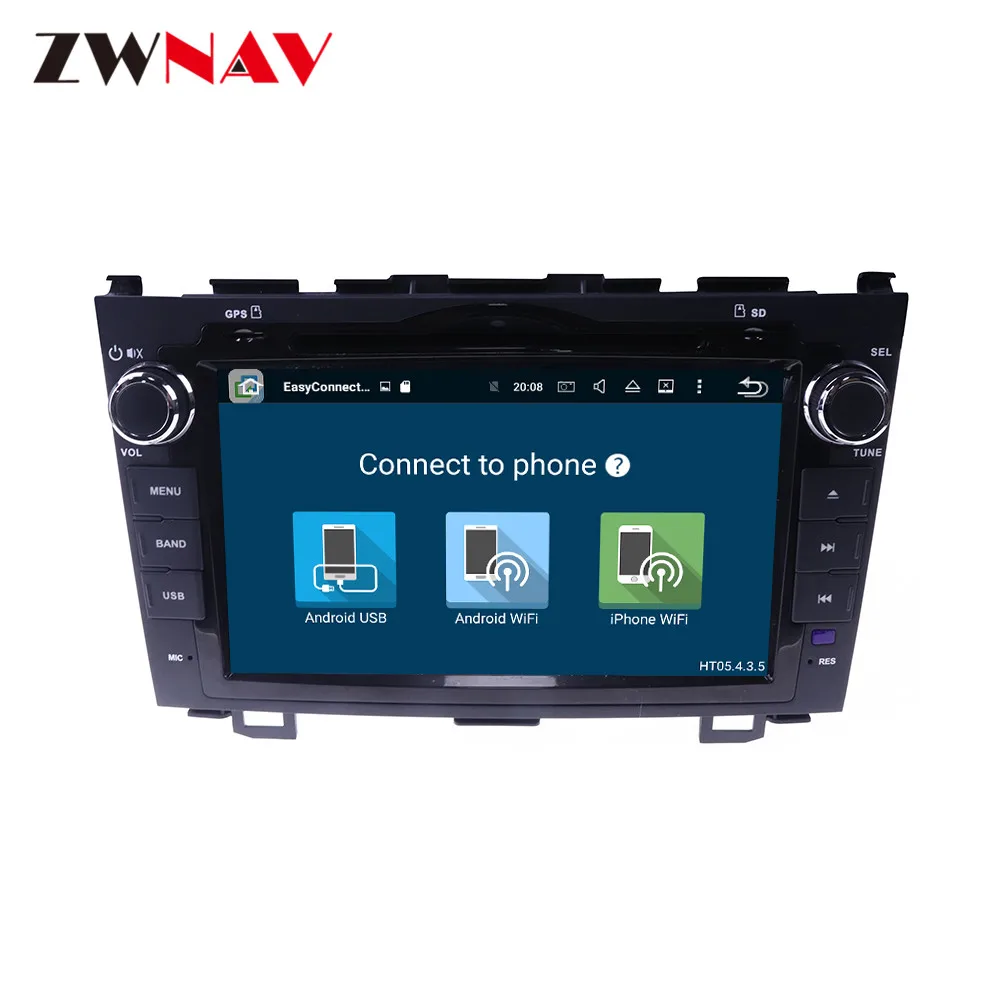 Android 9 0 4 + 64G DSP радио автомобильный DVD плеер GPS навигация для Honda CRV CR V 2006
