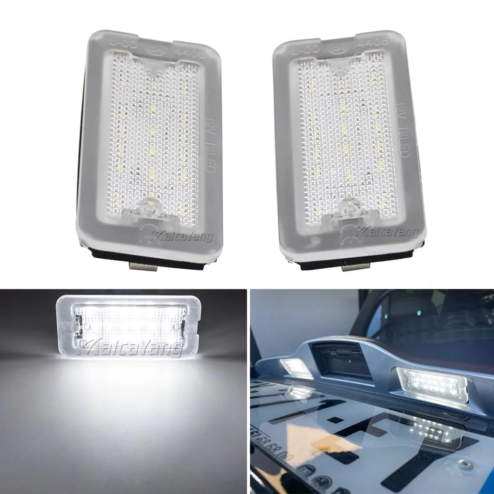 

2 шт. светодиодный комплект, светодиодные лампы для номерного знака Fiat Abarth 500 595 695 500C 595C 695C 312C 2007-2020