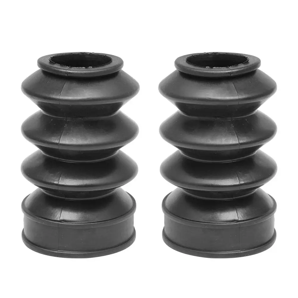 Черный мотоцикл 39 мм резиновая передняя вилка Гетры сапоги крышка подходит для