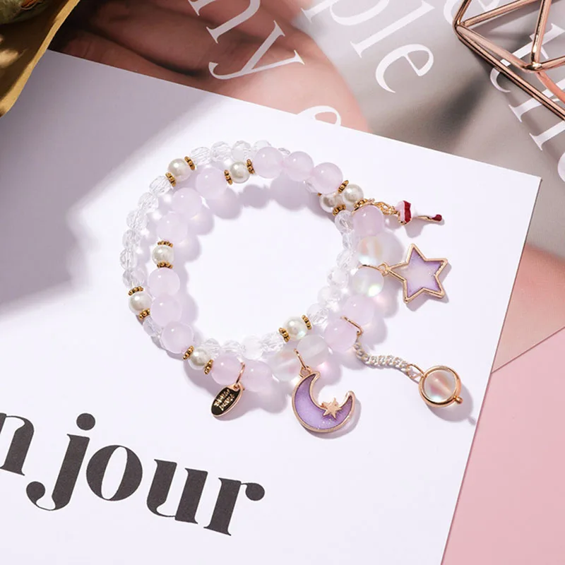 YADA модные браслеты-манжеты и браслеты со звездами Луной подвески для женщин