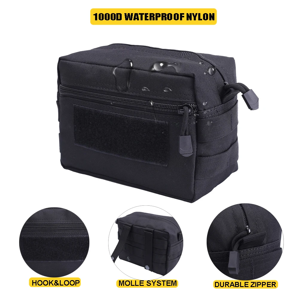 

Тактическая 1000D сумка для сброса военный EDC Molle поясная сумка для сброса Сумка для охоты боеприпасов сумка для магазина охоты сумка для аксес...