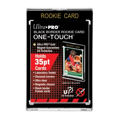35pt black border Оригинальные Ultra Pro карточки Кирпичи карточки в виде футбольного мяча кирпичи держатель карт и протектор 32/35/55/75/100/130/180/360PT на выбор - Цвет: 35pt black border